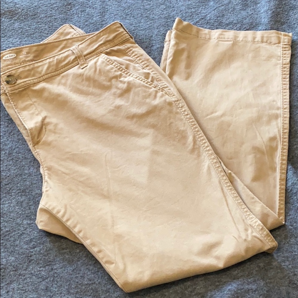 Bootcut Dark Khakis